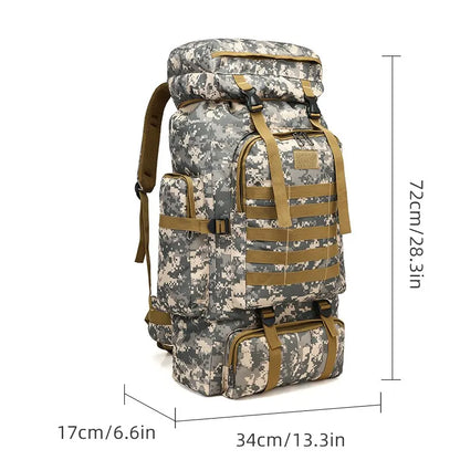 Outdoor Camouflage Backpack Men