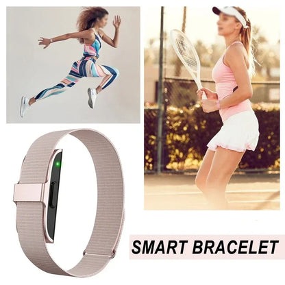 Smart Fitness Tracker Heart Rate Blood Pressure Monitor