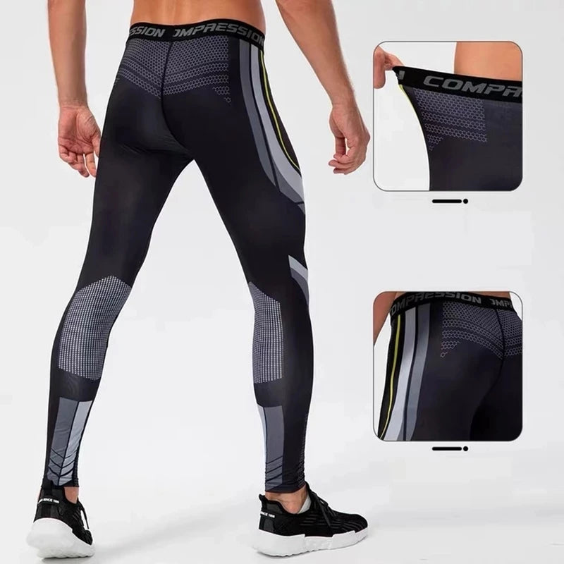 Men's Quick Dry Running Leggings