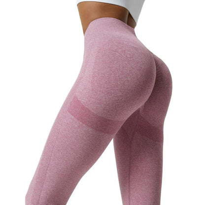 Seamless Push Up High Waist Gym Pants Set