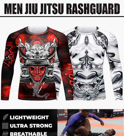 MMA Bjj Rashguard Brazilian Jiu-Jitsu No Gi