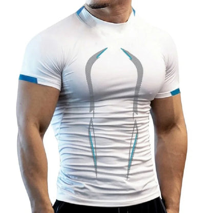 Men's Quick Dry Compression Gym T-Shirt