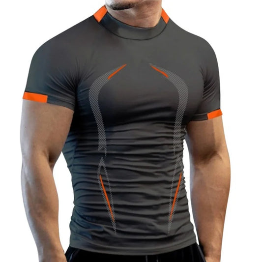 Men's Quick Dry Compression Gym T-Shirt