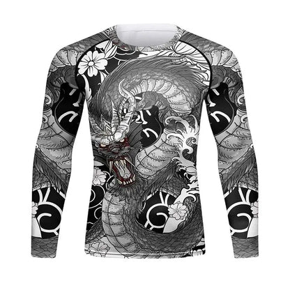 MMA Bjj Rashguard Brazilian Jiu-Jitsu No Gi