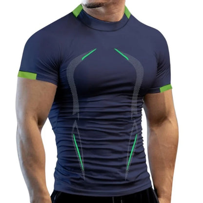 Men's Quick Dry Compression Gym T-Shirt